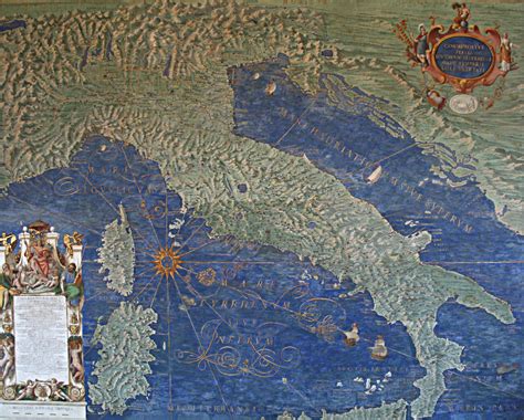 The Gallery Of Maps Commissioned By Pope Gregory Xiii In The Late