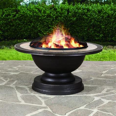 Whether you want a snug setting to gather around with your friends or perfect place to roast s'mores, setting up a gas fire pit kit is perfect. Backyard Creations® 39'' Hampton Steel Fire Pit at Menards®