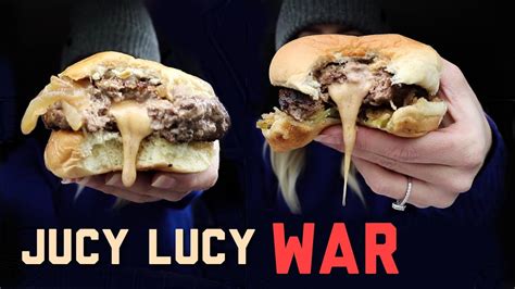 best original jucy lucy juicy lucy in minneapolis review mukbang youtube