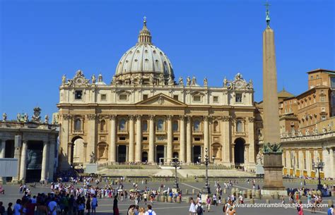 Vivis Random Ramblings A Trip To The Holy See Vatican City
