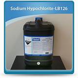 Commercial Sodium Hypochlorite