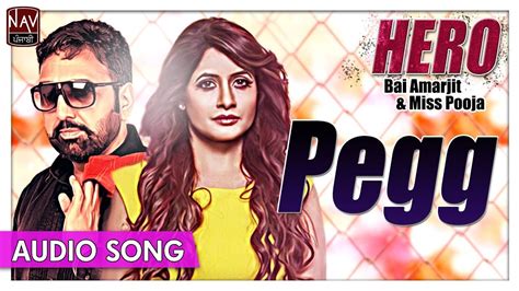 Pegg Miss Pooja Bai Amarjit Superhit Punjabi Bhangra Songs Priya Audio Youtube