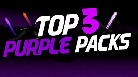 Top 3 Purple Pvp Texture Packs Minecraft 17 18 No