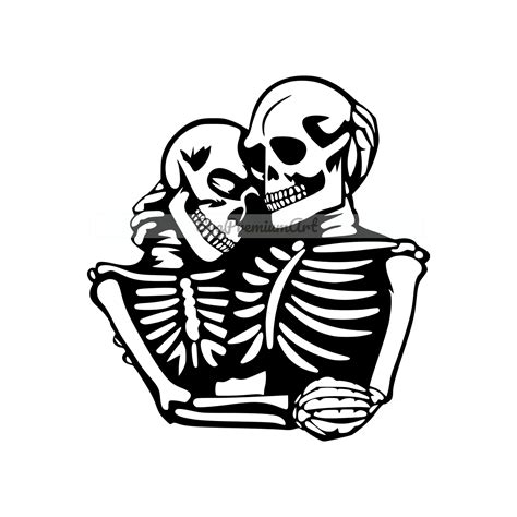 Skeleton Romance Svg Skeletons In Love Svg Skeleton Couple Etsy Finland