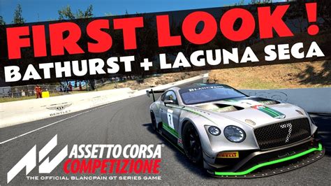 Willkommen In BATHURST LAGUNA SECA Assetto Corsa Competizione DLC