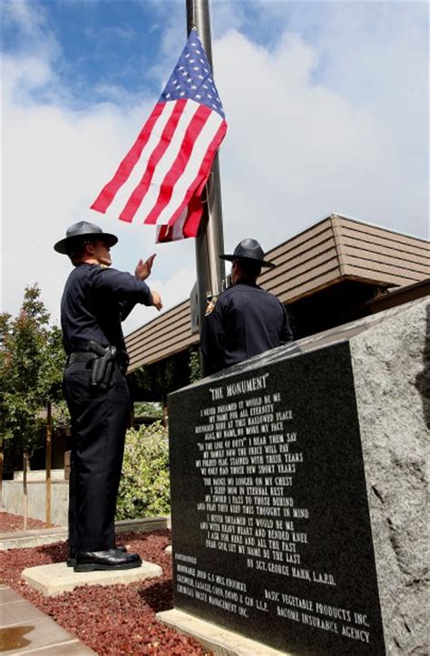 Fallen Law Enforcement Officers Honored In Annual Ceremony Local