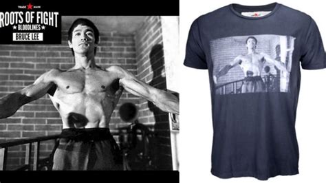 Roots Of Fight Bruce Lee Stance Photo Shirt