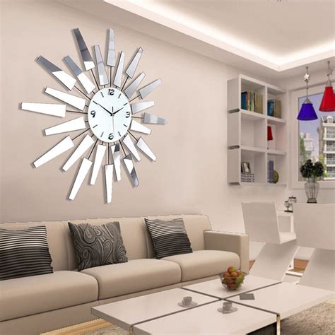 20 Amazing Living Room Wall Clock Design That Easy To Apply Large