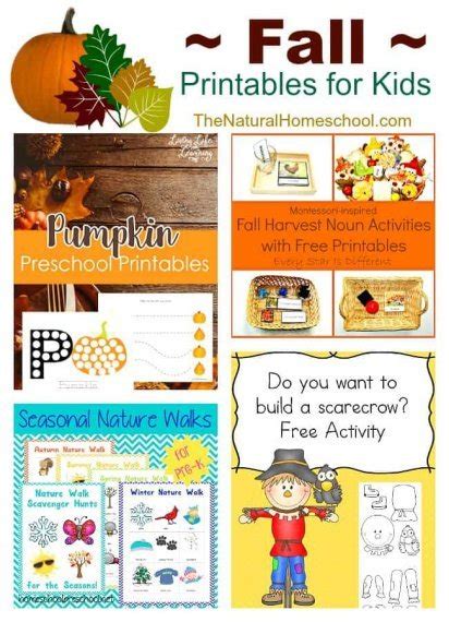 Fall Printables For Kids Montessori Inspired Handwriting Pages The