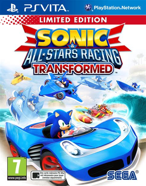 Sonic And All Stars Racing Transformed Sur Playstation Vita