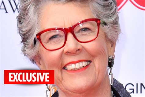 Bake Off Judge Prue Leith Says She Was So Nervous About Tv She Took