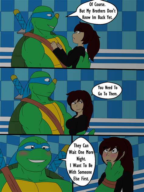 Leonardos Return Page 6 By Missnutmeg On Deviantart Teenage Mutant Ninja Turtles Movie