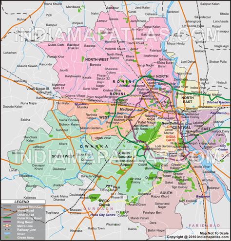Delhi Map Toursmaps Com