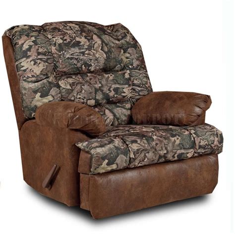 Camo Recliner Chair Perfect Addition To Your Rustic Home Decor