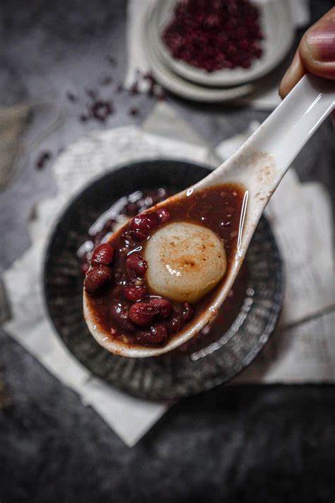 Sweet Red Bean Soup With Tang Yuan Chez Jorge