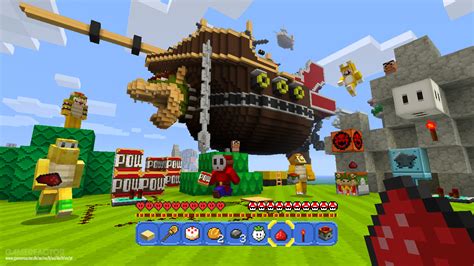 The Super Mario Mash Up Pack Is Now Available For Minecraft On 3ds