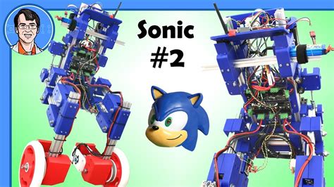 Sonic The Hedgehog Balancing Robot 2 Electronics Youtube