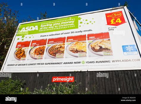 Food Billboard High Resolution Stock Photography And Images Alamy