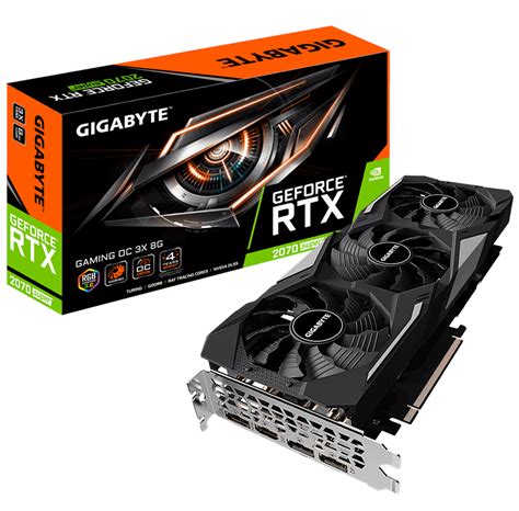 Gigabyte Geforce Rtx 2070 Super Gaming Oc 8gb Gddr6 Grafikkarte