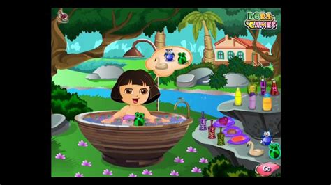 You're play in one of the best girls game baby bathing games for little kids, hosting by girlieplay. Cute Baby Dora Bathing Time-Dora Games-Fun Baby Game - YouTube