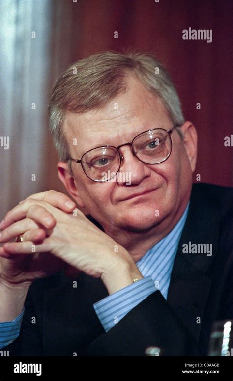 Best Selling Author And Novelist Tom Clancy Speaks At The National