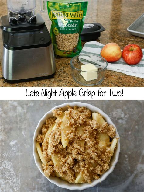 Tear the toasted bread into chunks. Late Night Apple Crisp | Mug recipes, Sweet snacks, Food