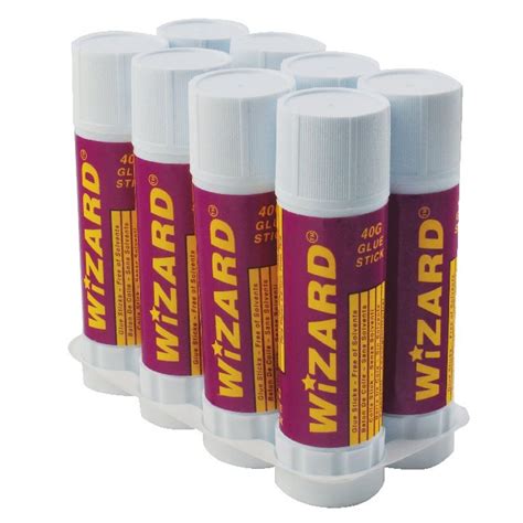 Large Glue Stick 40g 8 Pack Wx10506