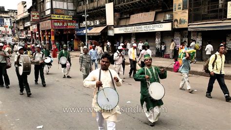 Procession Heading Towards Shri Digambar Jain Lal Mandir Mahavir