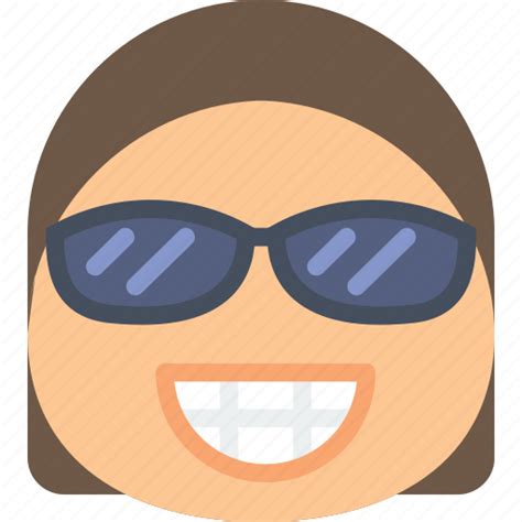 Emoji Emoticons Emotion Girl Smug Icon Download On Iconfinder