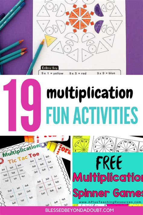 19 Free Hands On Multiplication Activities Blessed Beyond A Doubt