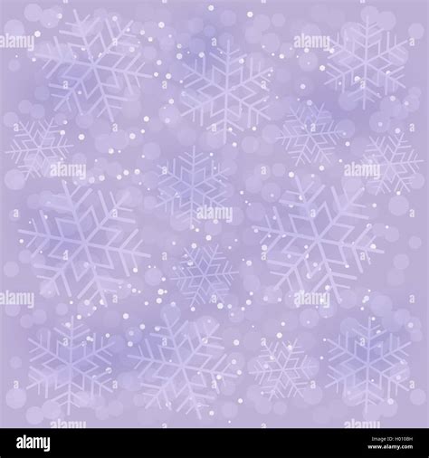 Light Purple Snowflake Background