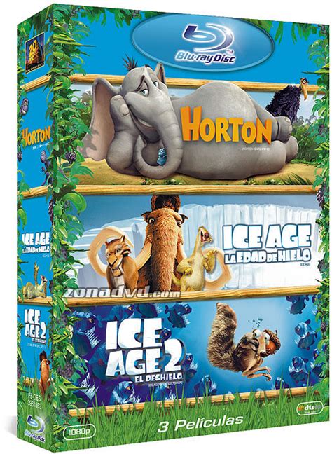 Pack Horton Ice Age Ice Age Blu Ray