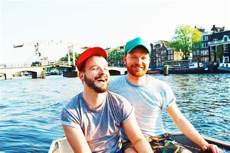 Gay Couple Travel Guide Amsterdam The Netherlands ©