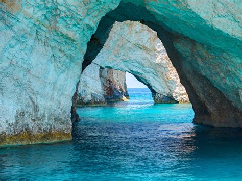 Incredible Blue Caves Of Greece Unique Destination