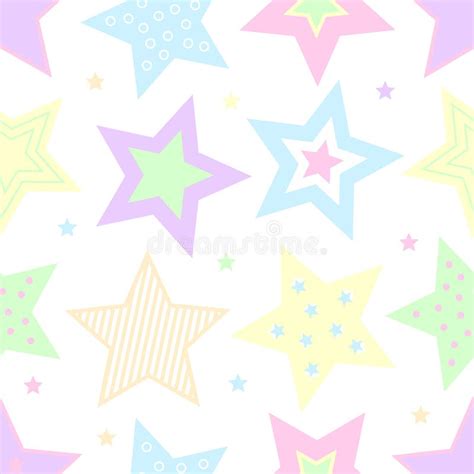 Pastel Stars Stock Illustration Image Of Starry Design 14671031