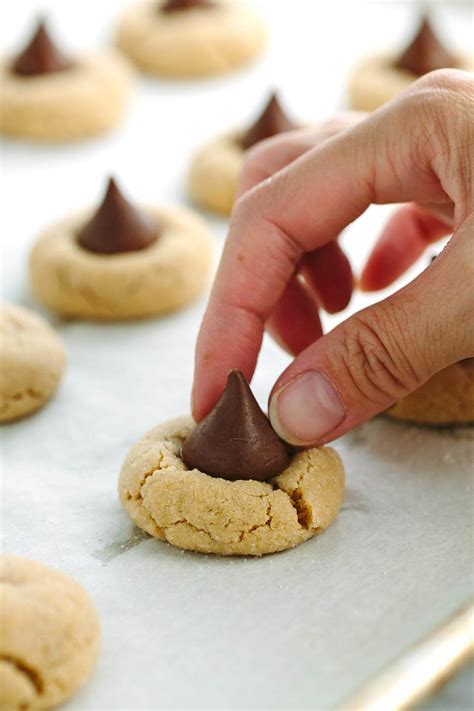 classic peanut butter kiss cookies recipe jessica gavin