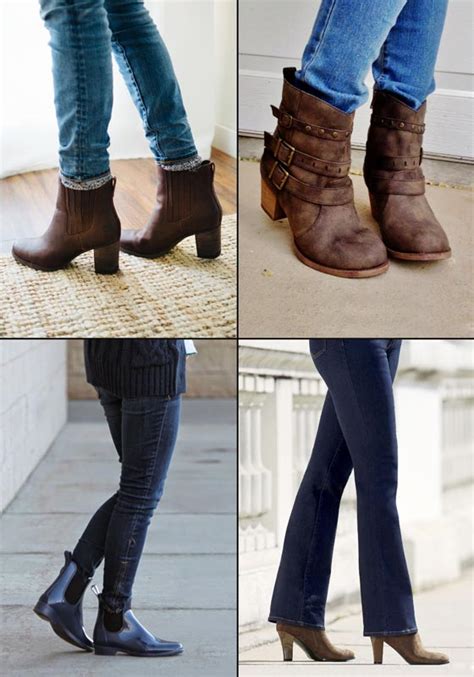 How To Wear Ankle Boots With Jeans Skirts And Dresses Stylewile