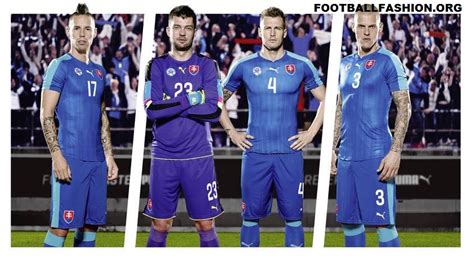 What is not outstanding about the nike slovakia 2020 football shirt is that it combines different shades of blue with white, slovakia's usual colors. Slovakia EURO 2016 PUMA Away Kit | FOOTBALL FASHION.ORG