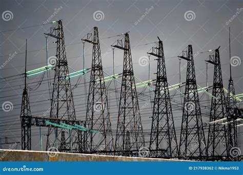 Electric Substations Stock Photo Image Of Lamps Electricity 217938362