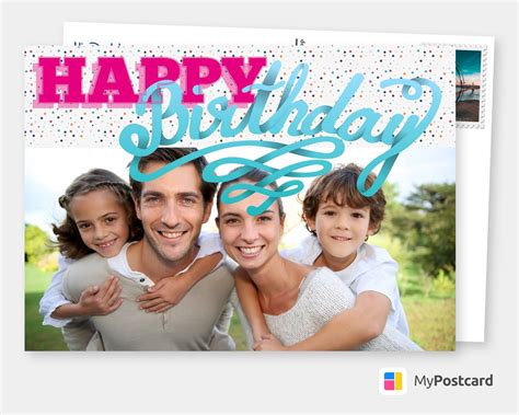 Personalized Photo Happy Birthday Cards Online Printed And Mailede For