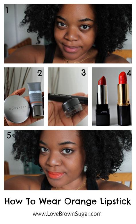 How To Wear Orange Lipstick How To Wear
