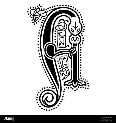 Celtic Calligraphy Alphabet