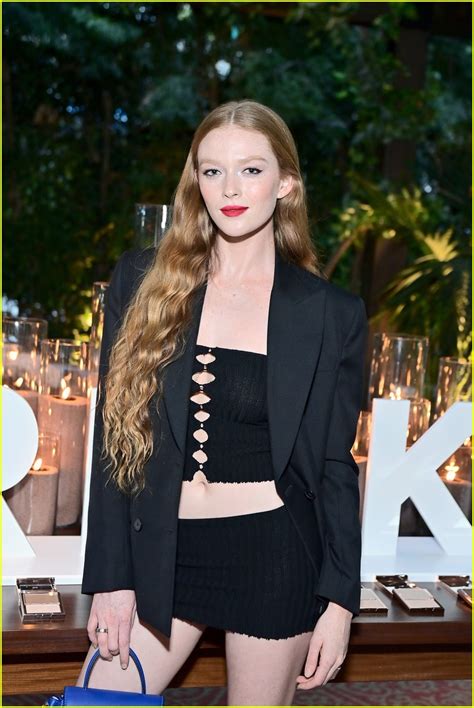 Full Sized Photo Of Larsen Thompson Joins Abigail Cowen More At Patrick Ta Beauty Event After
