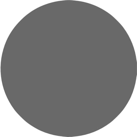 Dim Gray Circle Icon Free Dim Gray Shape Icons