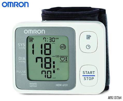 Omron Hem 6131 Fully Automatic Wrist Type Digital Blood Pressure