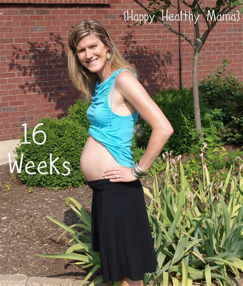 pregnant belly pictures 16 weeks 4 days can you feel pregnancy symptoms 2 weeks after