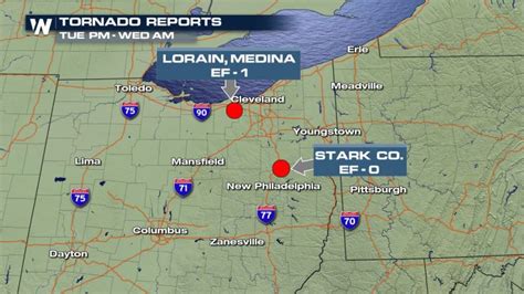 Tornadoes Strike Northeast Ohio Tuesday Night Weathernation