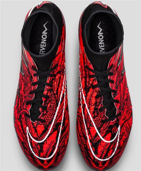 We use the amazon affiliate program to earn commissions. Custom New Lewandowski Hypervenom II Boots- Red & Black ...