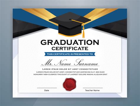 Graduation Certificate Free Vector Art 4527 Free Downloads With