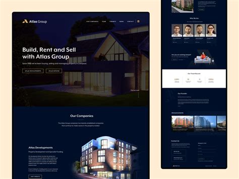 Housing Development Website By Laura Mitchell For Activate Digital On